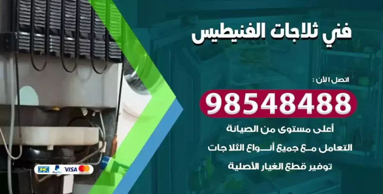 فني صيانة ثلاجة الفنيطيس