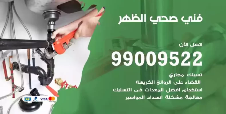 فني صحي سباك الظهر