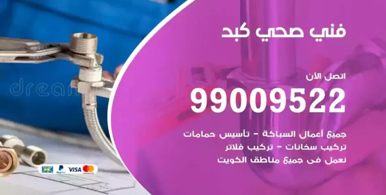 فني صحي سباك كبد