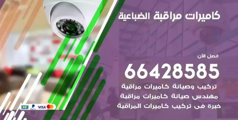 كاميرات مراقبة الضباعية