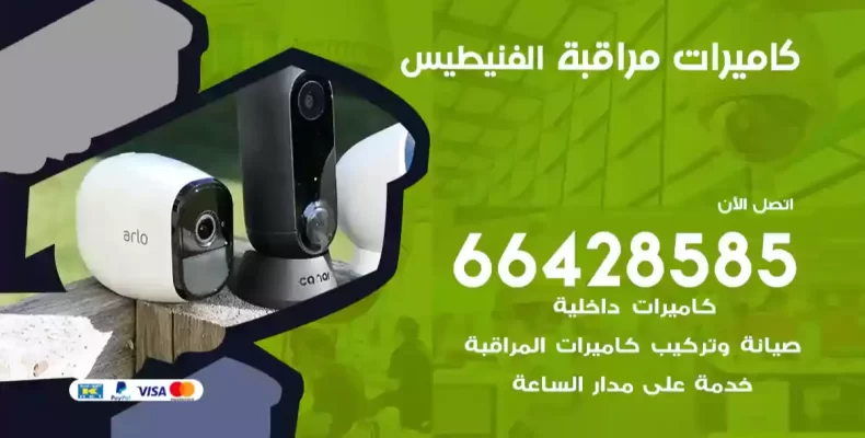 كاميرات مراقبة الفنيطيس